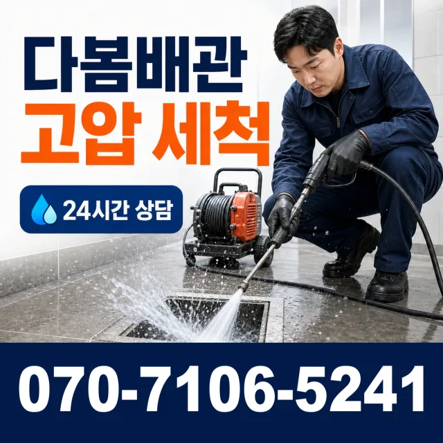 충북 영동군 추풍령면 금보길 배관고압세척 상담 이미지 4